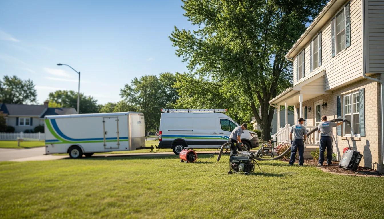 Flooded Basement Restoration And Cleanup With Repair in Havelock, IA near me
